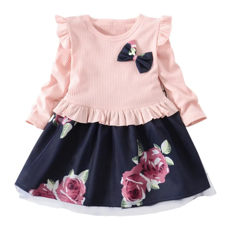 Printed Long Sleeve Girls Dress Autumn Fashion Mesh Print Kids Dresses For Girls 2018 Flower Stitched Princess Dress
Printed Long Sleeve Girls Dress Autumn Fashion Mesh Print Kids Dresses For Girls 2018 Flower Stitched Princess Dress