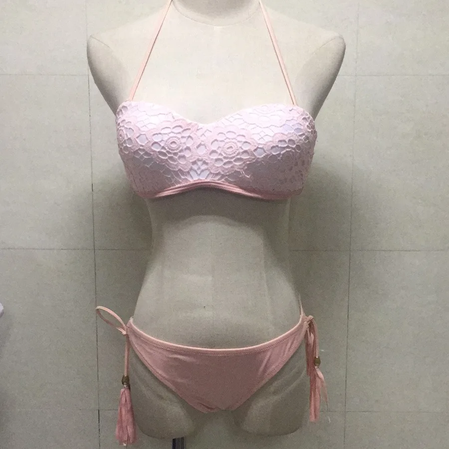 Pink Sexy Lace Up Bandage Biquini High Cut Swimsuit Swimwear Women Sexy Bikinis Set Women Swimsuit Bathing Suit vendosur bikini
Pink Sexy Lace Up Bandage Biquini High Cut Swimsuit Swimwear Women Sexy Bikinis Set Women Swimsuit Bathing Suit vendosur bikini