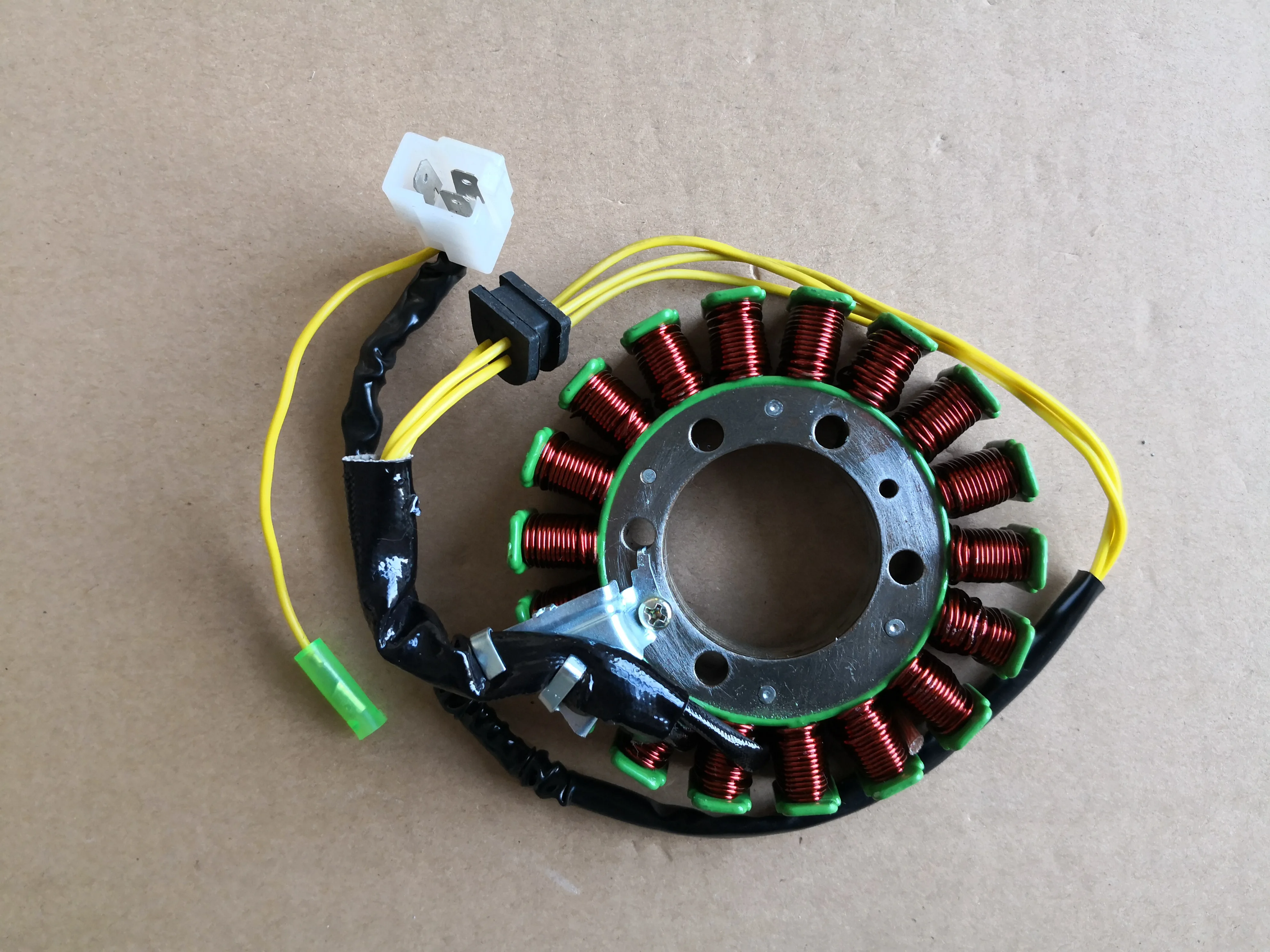 3 phrase DC fired 18 pole magneto stator for 250 cc water cooled Scooters Moped ATV Motorcycle CF250 V3 V5 CH250 CN250
3 phrase DC fired 18 pole magneto stator for 250 cc water cooled Scooters Moped ATV Motorcycle CF250 V3 V5 CH250 CN250