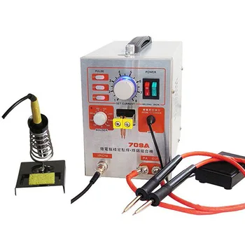 709A 1.9kw Spot Weld.er Soldering Station Welding Machine + Universal Welding Pen for Phone Notebook 18650 Lithium Battery
709A 1.9kw Spot Weld.er Soldering Station Welding Machine + Universal Welding Pen for Phone Notebook 18650 Lithium Battery
