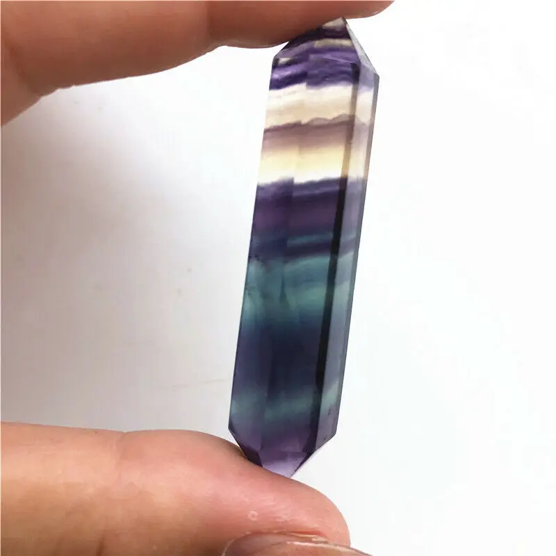 Dropshipping 1 Piece Natural Rainbow Fluorite Obelisk Quartz Crystal Double-pointed Terminated Wand Natural Quartz Crystals
Dropshipping 1 Piece Natural Rainbow Fluorite Obelisk Quartz Crystal Double-pointed Terminated Wand Natural Quartz Crystals
