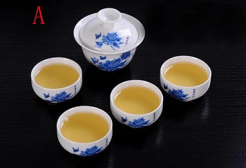 Chinese white porcelain bowl kung fu tea, 4 cups 1 gaiwan black tea Pu'er tea tea set, travel portable kung fu teaset teacup
Chinese white porcelain bowl kung fu tea, 4 cups 1 gaiwan black tea Pu'er tea tea set, travel portable kung fu teaset teacup