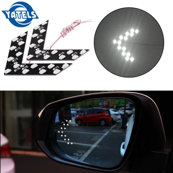 2Pcs/lot 14 SMD LED Arrow Panel For Car Rear View Mirror Indicator Turn Signal Light Car LED Rearview mirror light Car styling
2Pcs/lot 14 SMD LED Arrow Panel For Car Rear View Mirror Indicator Turn Signal Light Car LED Rearview mirror light Car styling