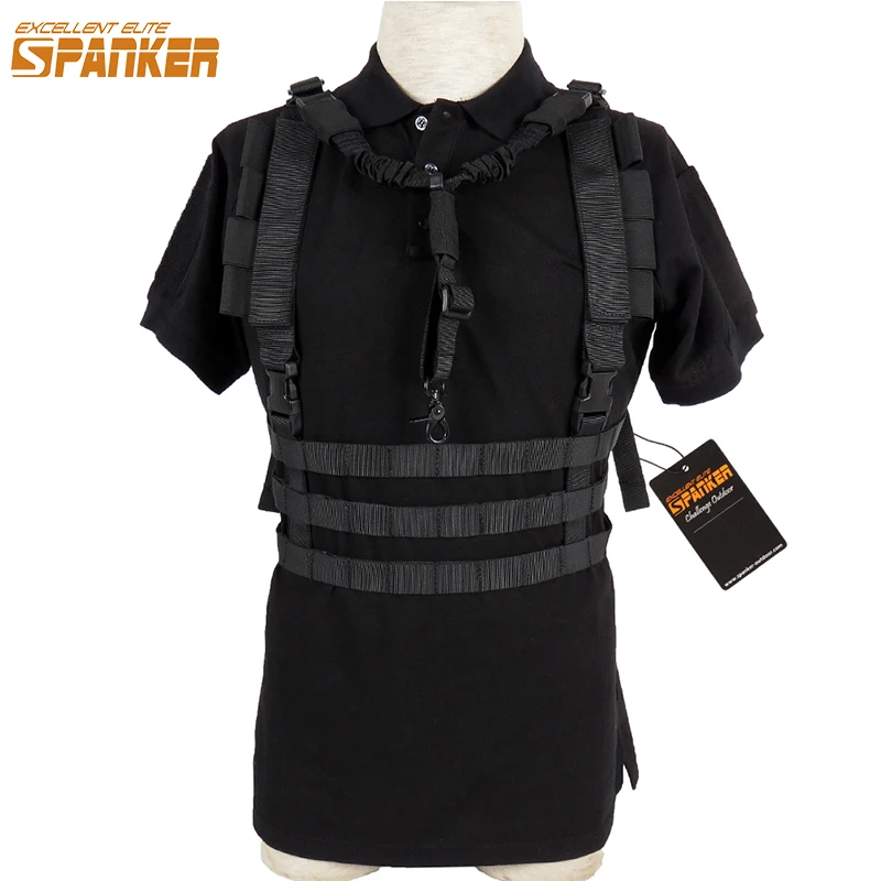 EXCELLENT ELITE SPANKER Outdoor Hunting Chest Strap Tactical Vests Tactical Waist Belt Military Men's Hunting Vest Equipment
EXCELLENT ELITE SPANKER Outdoor Hunting Chest Strap Tactical Vests Tactical Waist Belt Military Men's Hunting Vest Equipment