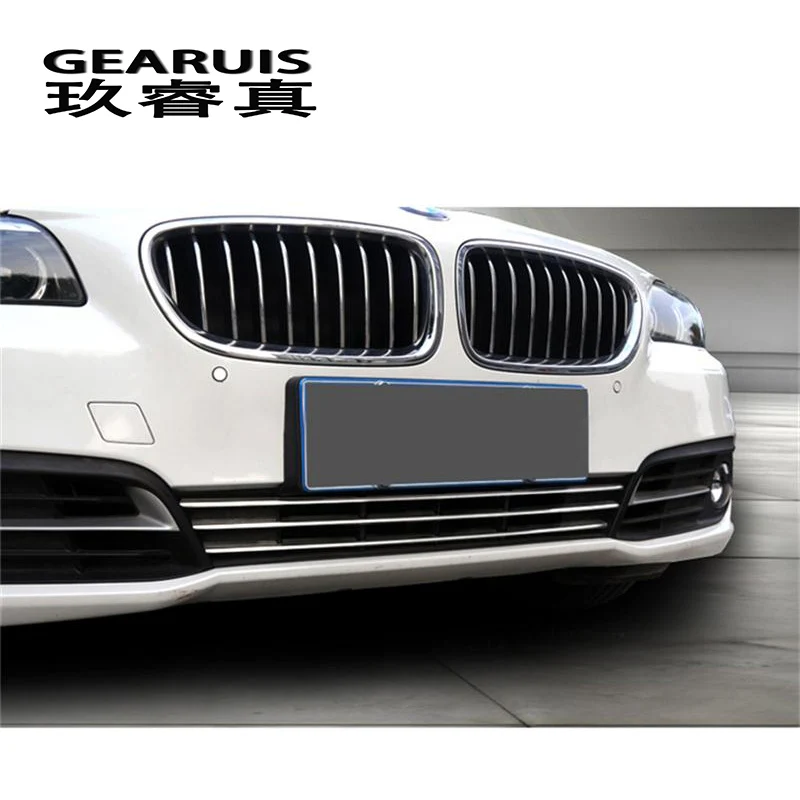 Car styling Front Head Middle Grill Grids Trim Strips Bumper Stickers Covers Modification For BMW 5 Series F10 auto Accessories
Car styling Front Head Middle Grill Grids Trim Strips Bumper Stickers Covers Modification For BMW 5 Series F10 auto Accessories