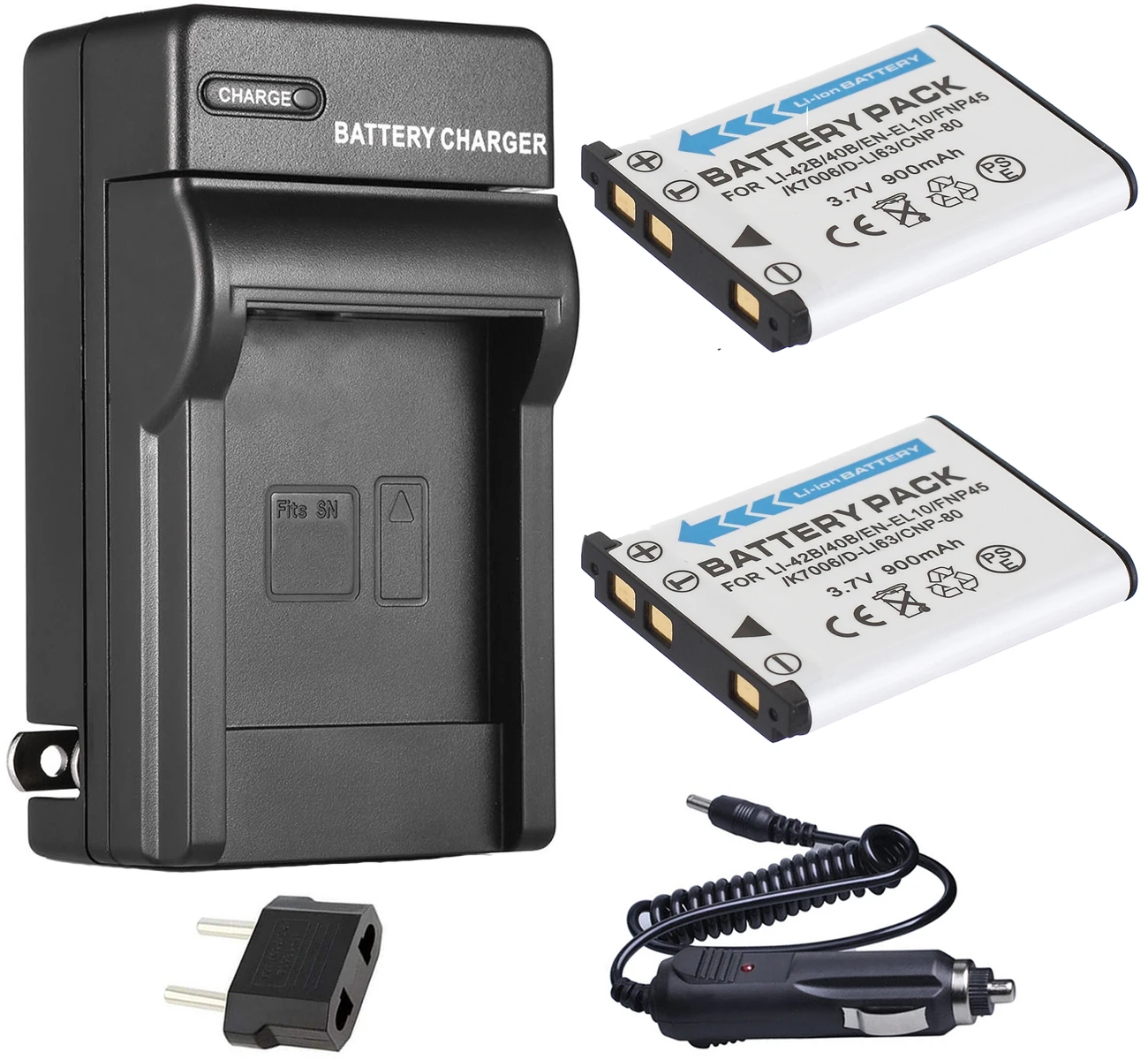 Battery (2-Pack) + Charger For Fujifilm FinePix XP20, XP30, XP50, XP60, XP70, XP80, XP90, XP120, XP130, XP140 Digital Camera
Battery (2-Pack) + Charger For Fujifilm FinePix XP20, XP30, XP50, XP60, XP70, XP80, XP90, XP120, XP130, XP140 Digital Camera