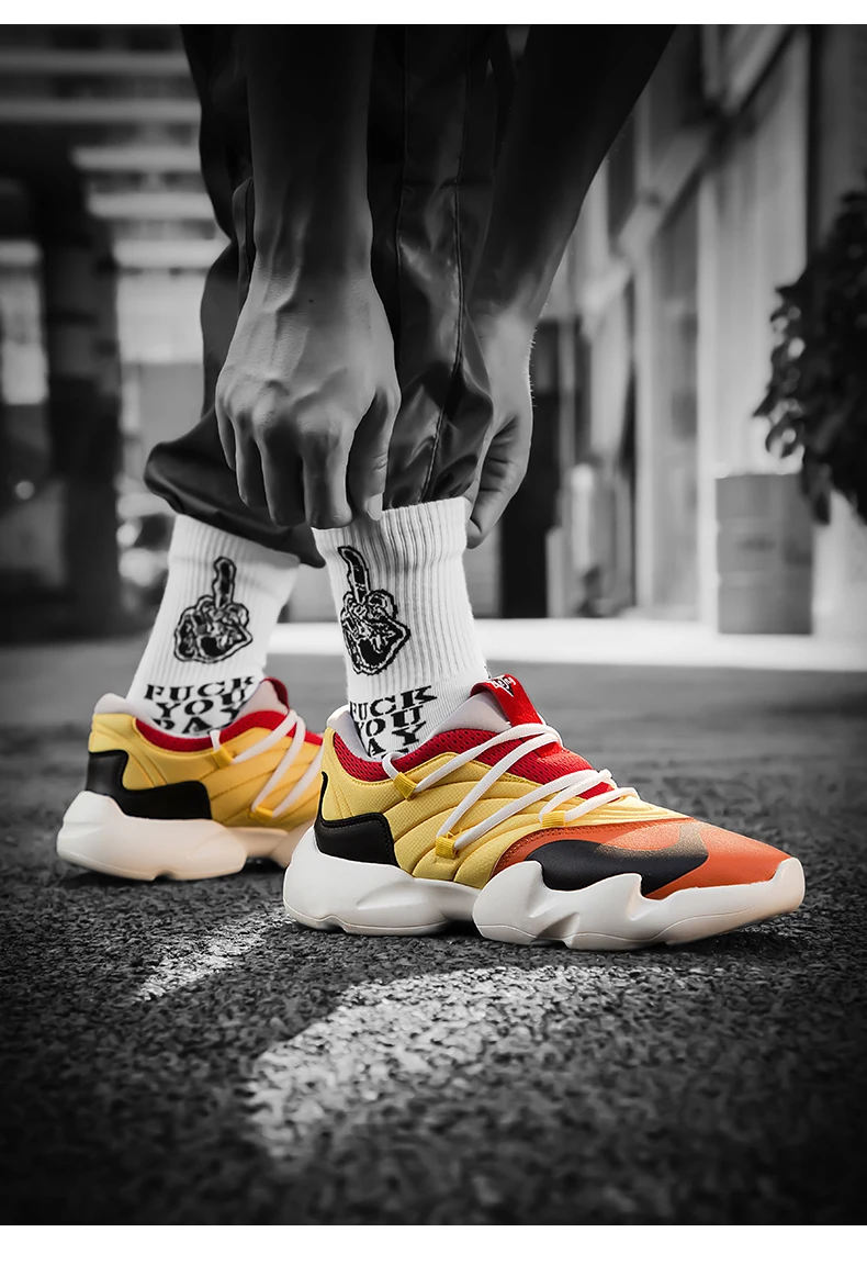 Ghua UEXIA Light Breathable Casual Male Shoes Men Luxury Air Mesh Designer Autumn Boys Adult White Black Mens Sneakers