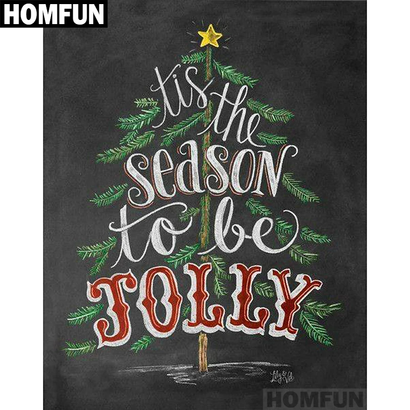 HOMFUN Full Square/Round Drill 5D DIY Diamond Painting "Christmas tree" Embroidery Cross Stitch 5D Home Decor Gift A01544
HOMFUN Full Square/Round Drill 5D DIY Diamond Painting "Christmas tree" Embroidery Cross Stitch 5D Home Decor Gift A01544