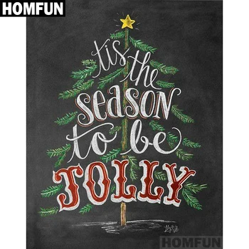 HOMFUN Full Square/Round Drill 5D DIY Diamond Painting "Christmas tree" Embroidery Cross Stitch 5D Home Decor Gift A01544
HOMFUN Full Square/Round Drill 5D DIY Diamond Painting "Christmas tree" Embroidery Cross Stitch 5D Home Decor Gift A01544