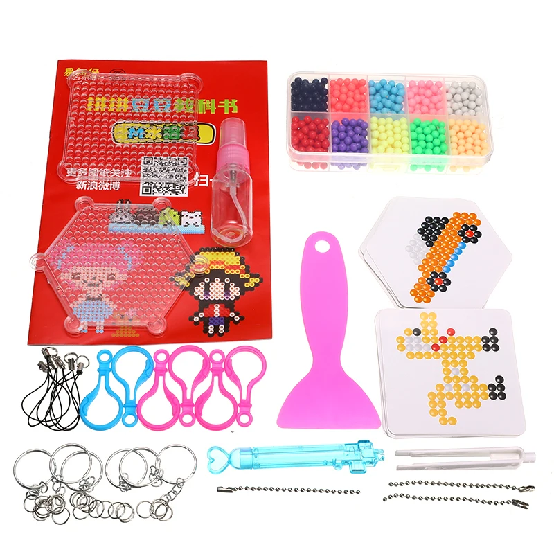Water Fog Magic Beads Toy 1100pcs Child Handmade Puzzle Water Beads Spell Inserted Beans Boy Girl Educational Toys Multicolor
Water Fog Magic Beads Toy 1100pcs Child Handmade Puzzle Water Beads Spell Inserted Beans Boy Girl Educational Toys Multicolor
