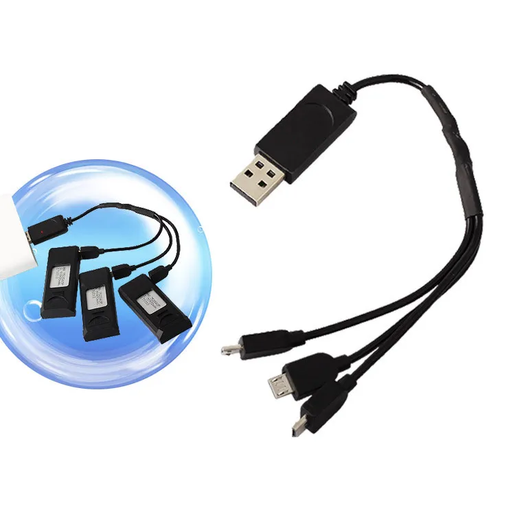 1pcs 3 in 1 USB Charging cable For XS809 DM107S RC Quadcopter Spare Parts Battery Parallel Cable For RC Camera Drone Accessories
1pcs 3 in 1 USB Charging cable For XS809 DM107S RC Quadcopter Spare Parts Battery Parallel Cable For RC Camera Drone Accessories