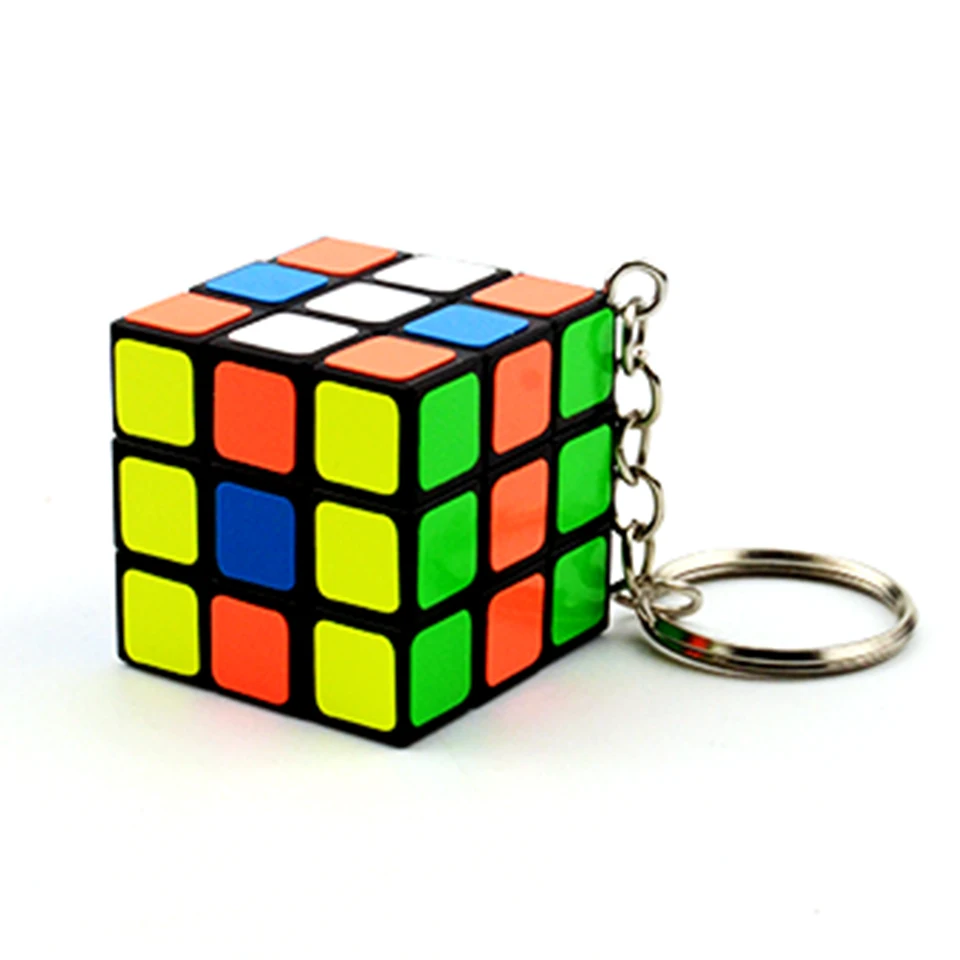 Magic Cube 3*3*3 PVC Sticker Mini Portable Pocket Key-Chain Educational Cube Puzzle Toys For Children Adult Key Decoration
Magic Cube 3*3*3 PVC Sticker Mini Portable Pocket Key-Chain Educational Cube Puzzle Toys For Children Adult Key Decoration