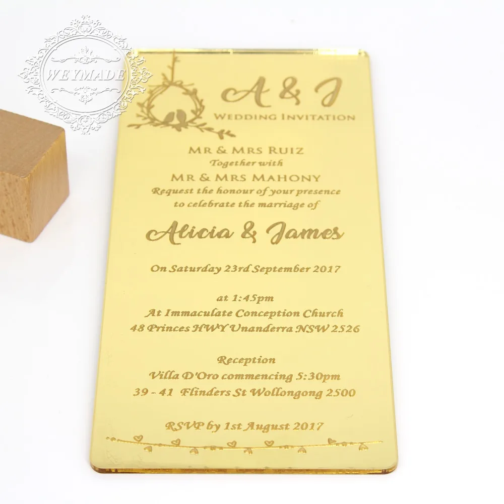 Personalized Silver Mirror Clear Acrylic Vintage Invitation For Sweet Sixteen Birthday Wedding Engagement Anniversary Party
Personalized Silver Mirror Clear Acrylic Vintage Invitation For Sweet Sixteen Birthday Wedding Engagement Anniversary Party