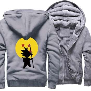 2018 New Casual Jacket Men Hoody Autumn Winter Zipper Hoodies Thick Coat Dragon Ball Z Anime Men's Sweatshirt Harajuku Hoodie
2018 New Casual Jacket Men Hoody Autumn Winter Zipper Hoodies Thick Coat Dragon Ball Z Anime Men's Sweatshirt Harajuku Hoodie