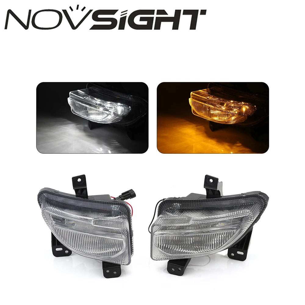 NOVSIGHT Auto Car LED Daytime Running DRL With Yellow Turn Signal Light White Day Lights For Jeep Renegade 2015-18 D30
NOVSIGHT Auto Car LED Daytime Running DRL With Yellow Turn Signal Light White Day Lights For Jeep Renegade 2015-18 D30