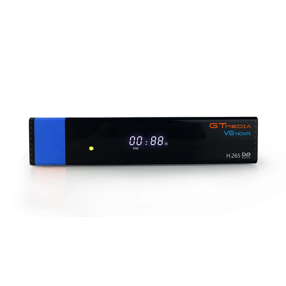 Gtmedia V8 NOVA BLUE Satellite TV receiver Cline For 1 Year Freesat V7S Support Built in WiFi PowerVu,DRE Biss key Spain Cccam
Gtmedia V8 NOVA BLUE Satellite TV receiver Cline For 1 Year Freesat V7S Support Built in WiFi PowerVu,DRE Biss key Spain Cccam