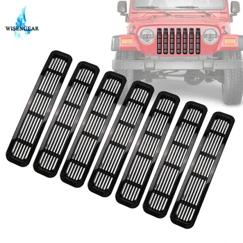 Front Grill Mesh Grille Cover Shell For Jeep Wrangler TJ 1997-2006 Vent Trim Insert Racing Grills Frame Gloss Black WISENGEAR /
Front Grill Mesh Grille Cover Shell For Jeep Wrangler TJ 1997-2006 Vent Trim Insert Racing Grills Frame Gloss Black WISENGEAR /