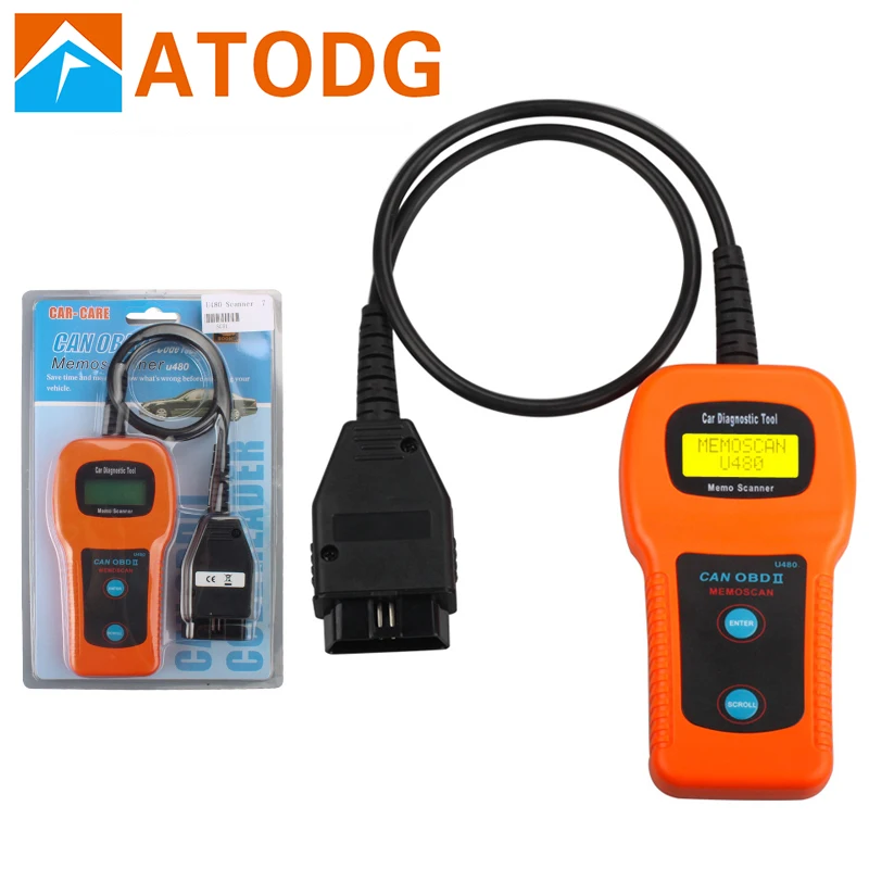 

U480 Fault code reader works on all 1996 and newer cars&trucks U480 OBD OBD2 OBD II Scanner U 480 CAN BUS & Engine Code Reader