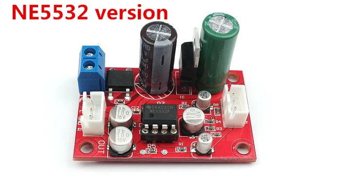 Новейший высококачественный усилитель NE5532 / AD828 Op amp preamp board с одним блоком питания, модуль усилителя
Новейший высококачественный усилитель NE5532 / AD828 Op amp preamp board с одним блоком питания, модуль усилителя