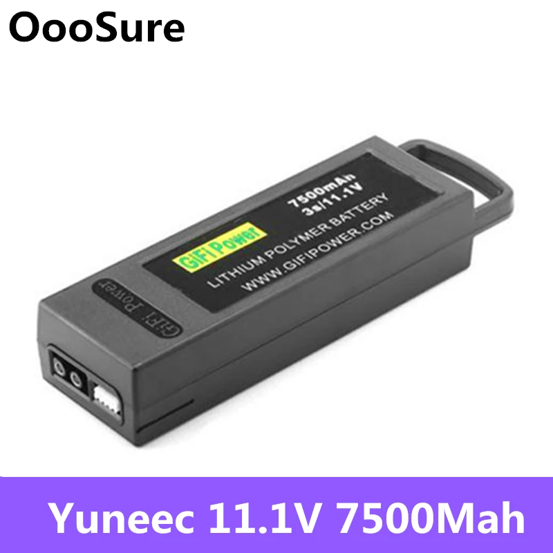 Upgrade 7500mAh 3S 11.1V LiPo Battery For Yuneec Q500 Q500+ 4K PRO quadcopter Lithium polymer
Upgrade 7500mAh 3S 11.1V LiPo Battery For Yuneec Q500 Q500+ 4K PRO quadcopter Lithium polymer
