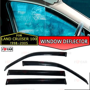 Window deflector for Toyota Land Cruiser 100 1998-2005 car window deflector wind guard vent sun rain visor cover car styling
Window deflector for Toyota Land Cruiser 100 1998-2005 car window deflector wind guard vent sun rain visor cover car styling