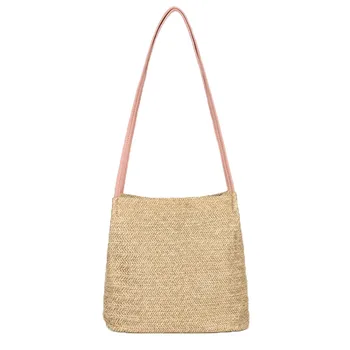 Women Straw Shoulder Bag Woven Bucket Bags Ladies Handbags Summer Beach Bag Bohemia New bolsa feminina CT
Women Straw Shoulder Bag Woven Bucket Bags Ladies Handbags Summer Beach Bag Bohemia New bolsa feminina CT