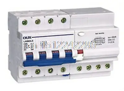 C60 Type ELCB Earth Leakage Circuit Breaker 4P+N AC230/400V 50/60A 30mA 4KA 
C60 Type ELCB Earth Leakage Circuit Breaker 4P+N AC230/400V 50/60A 30mA 4KA