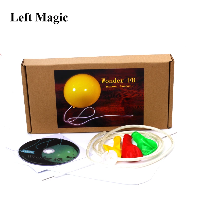 Wonder Floating Balloon By RYOTA (DVD+GIMMICK) - Magic Tricks FB Magic Balloon Props Stage Illusion Comedy Toys For Party G8001
Wonder Floating Balloon By RYOTA (DVD+GIMMICK) - Magic Tricks FB Magic Balloon Props Stage Illusion Comedy Toys For Party G8001