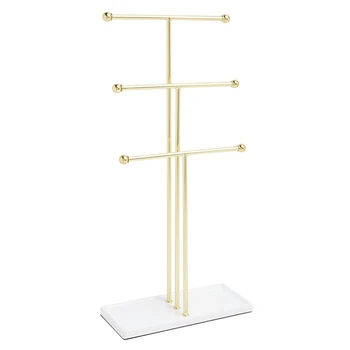Quality Nordic Metal Storage Rack Modern Jewelry Ring Necklace Earring Display Rack Holder Desk Decor
Quality Nordic Metal Storage Rack Modern Jewelry Ring Necklace Earring Display Rack Holder Desk Decor