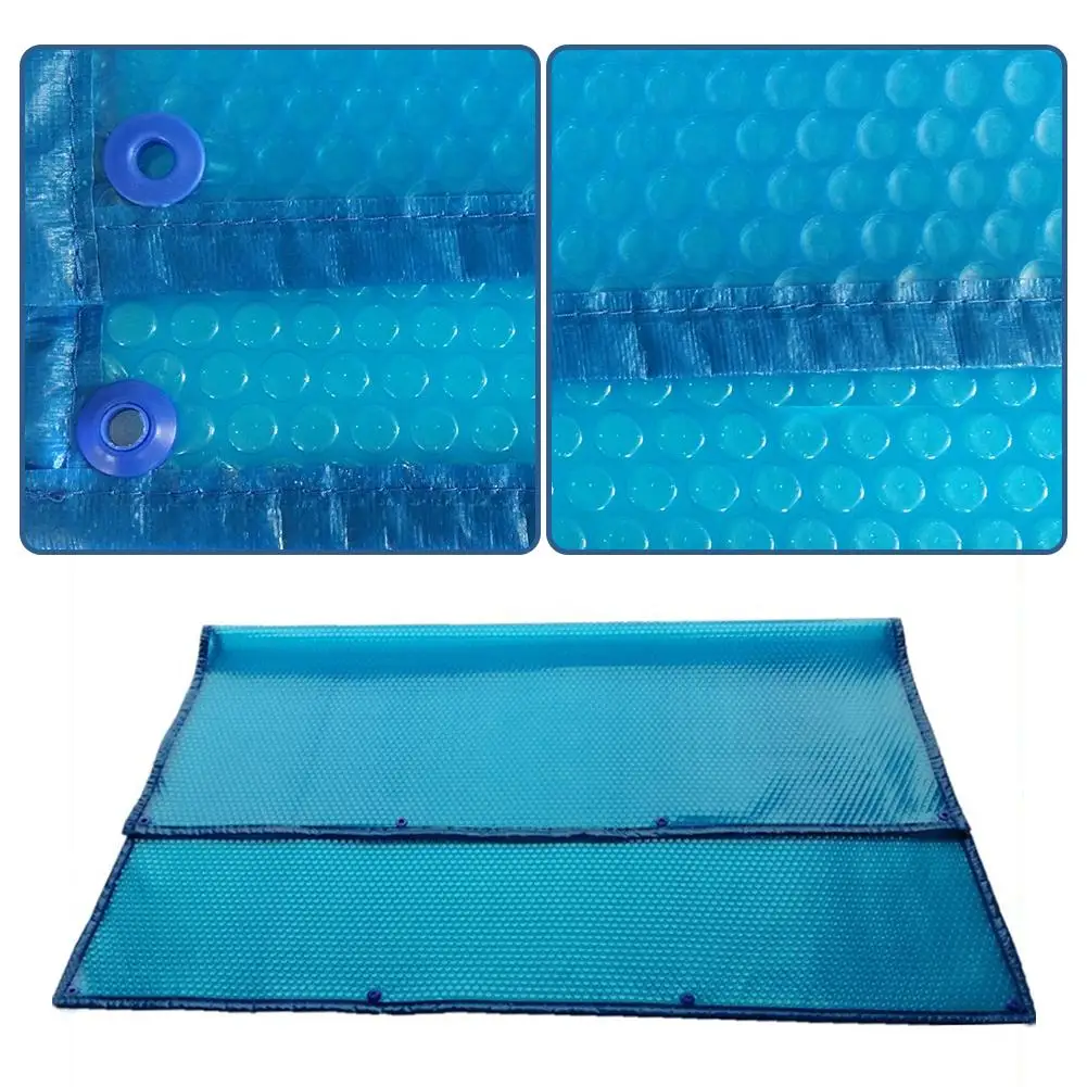 High-quality Swimming Pool Cover Waterproof And Dustproof Insulation Film With Perforated Edging Blue Swimming Pool Accessories
High-quality Swimming Pool Cover Waterproof And Dustproof Insulation Film With Perforated Edging Blue Swimming Pool Accessories