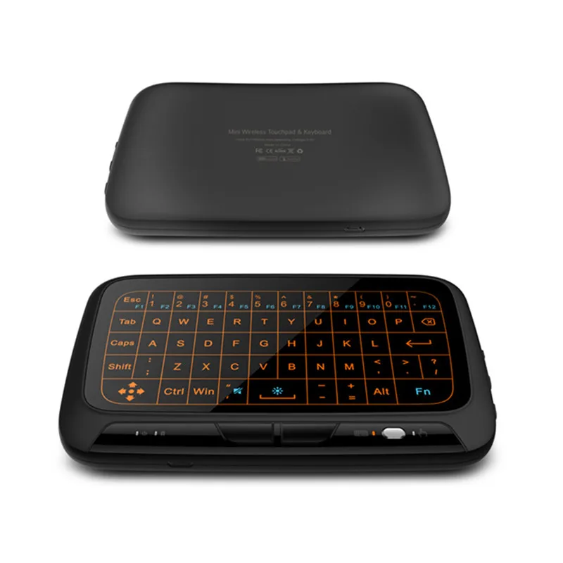 Wechip Mini H18 беспроводная клавиатура 2 4 ГГц портативная с тачпадом мышь для Windows Android