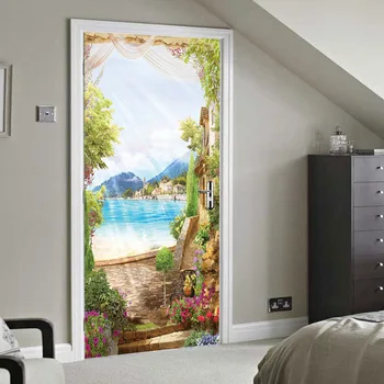 Europe Landscape Beach 3D DIY PVC Wall Door Stickers Mural Poster 2 pcs/set Waterproof Door Decal Self Adhesive Film Decorative
Europe Landscape Beach 3D DIY PVC Wall Door Stickers Mural Poster 2 pcs/set Waterproof Door Decal Self Adhesive Film Decorative