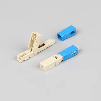 100PCS SC/UPC Quick Connector FTTH Optic Fiber Falt Cable Type SC UPC Fast Connector H05
100PCS SC/UPC Quick Connector FTTH Optic Fiber Falt Cable Type SC UPC Fast Connector H05