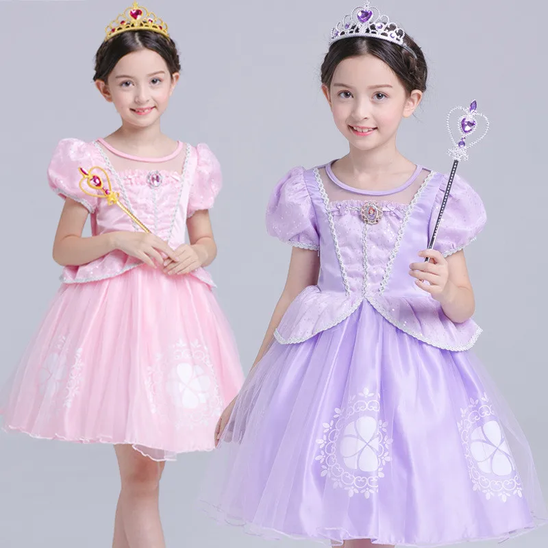 Children Halloween Clothes Girl Dress Princess Sofia Costume Kids Birthday Party Bling Fancy Tutu Dress Clothing 10 Years
Children Halloween Clothes Girl Dress Princess Sofia Costume Kids Birthday Party Bling Fancy Tutu Dress Clothing 10 Years