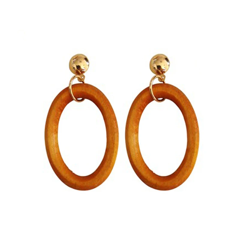 19 Korean version of retro wood long earrings ladies fashion round square earrings luxury big chain earrings jewelry
19 Korean version of retro wood long earrings ladies fashion round square earrings luxury big chain earrings jewelry