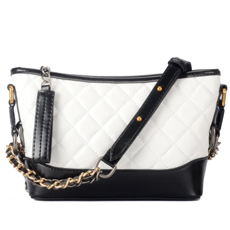 2018 New Fashion Double Chain Leather Shoulder Woman Bag Water Bucket Bag Stray Bag
2018 New Fashion Double Chain Leather Shoulder Woman Bag Water Bucket Bag Stray Bag