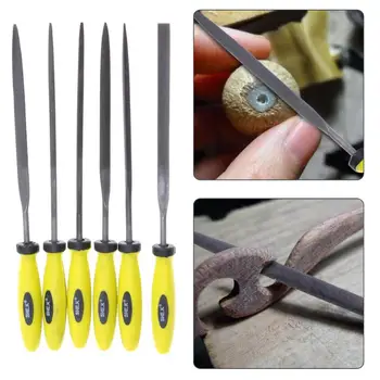 6pcs/set Metal File Mini Assorted Rasp Diamond Needle File set Repair Tool Set 3mm*150mm/4mm*160mm Repair Tool Set Hand Tools
6pcs/set Metal File Mini Assorted Rasp Diamond Needle File set Repair Tool Set 3mm*150mm/4mm*160mm Repair Tool Set Hand Tools