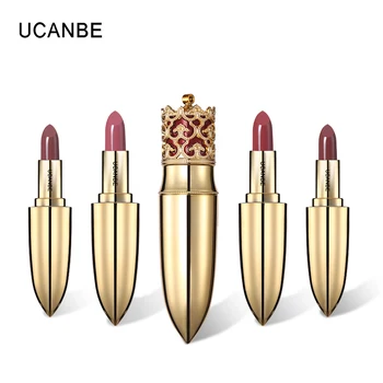 UCANBE Brand Crown Lipstick Luxurious Velvet Matte Gentle Pink Lip Stick Set Waterproof Moisturizer Batom Tint Red Lips Cosmetic
UCANBE Brand Crown Lipstick Luxurious Velvet Matte Gentle Pink Lip Stick Set Waterproof Moisturizer Batom Tint Red Lips Cosmetic