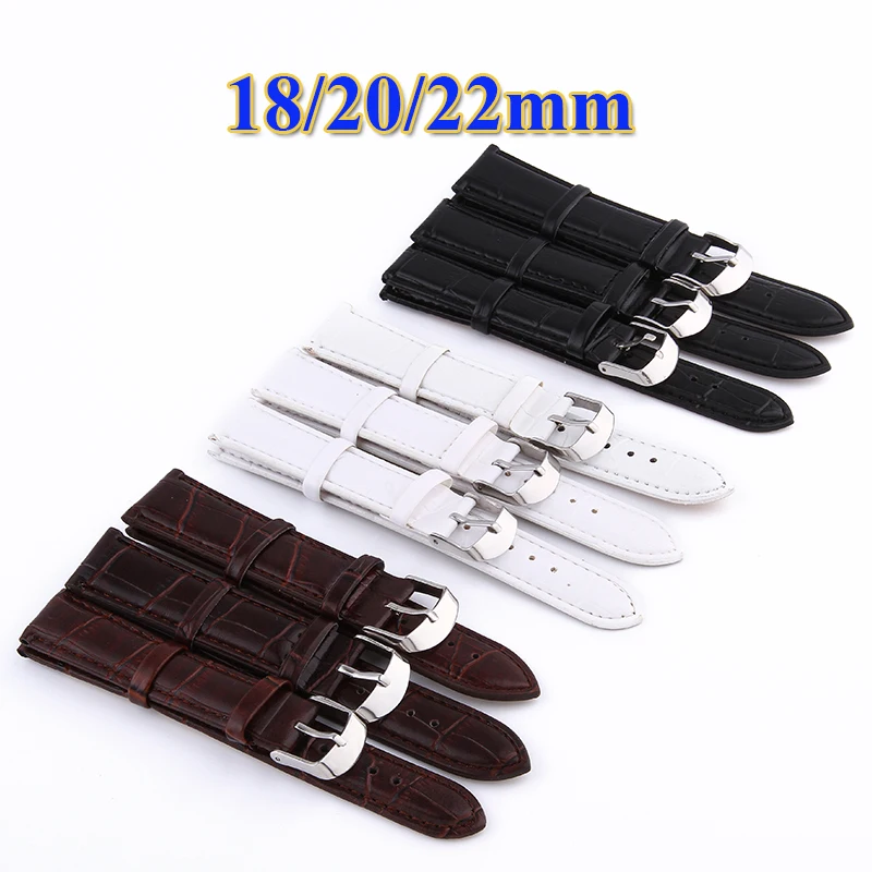 3Pcs/Set Straps Watch Band PU Leather High Quality Black Brown White Watch Accessories 18mm 20mm 22mm Watchbands Bamboo Pattern
3Pcs/Set Straps Watch Band PU Leather High Quality Black Brown White Watch Accessories 18mm 20mm 22mm Watchbands Bamboo Pattern