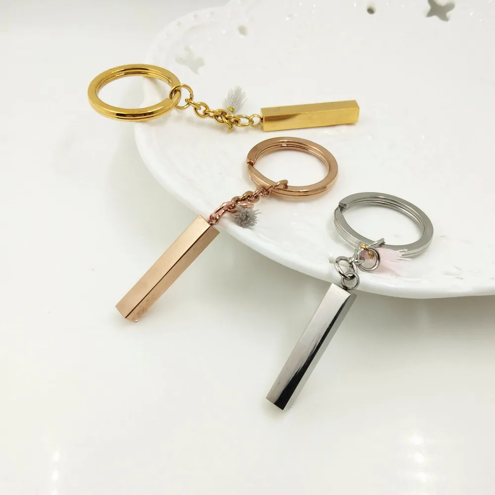 MYLONGINGCHARM Specialize Cuboid Bar Keychains Custom name or words on 4 Sides Stainless Steel Keychains Gift for Women M0079
MYLONGINGCHARM Specialize Cuboid Bar Keychains Custom name or words on 4 Sides Stainless Steel Keychains Gift for Women M0079