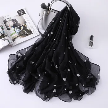 Winter Scarf Real Desigual 2019 Dot Women Scarf Summer Silk Shawls And Wraps Hijabs Foulard Beach Towel Stoles Head Scarves
Winter Scarf Real Desigual 2019 Dot Women Scarf Summer Silk Shawls And Wraps Hijabs Foulard Beach Towel Stoles Head Scarves