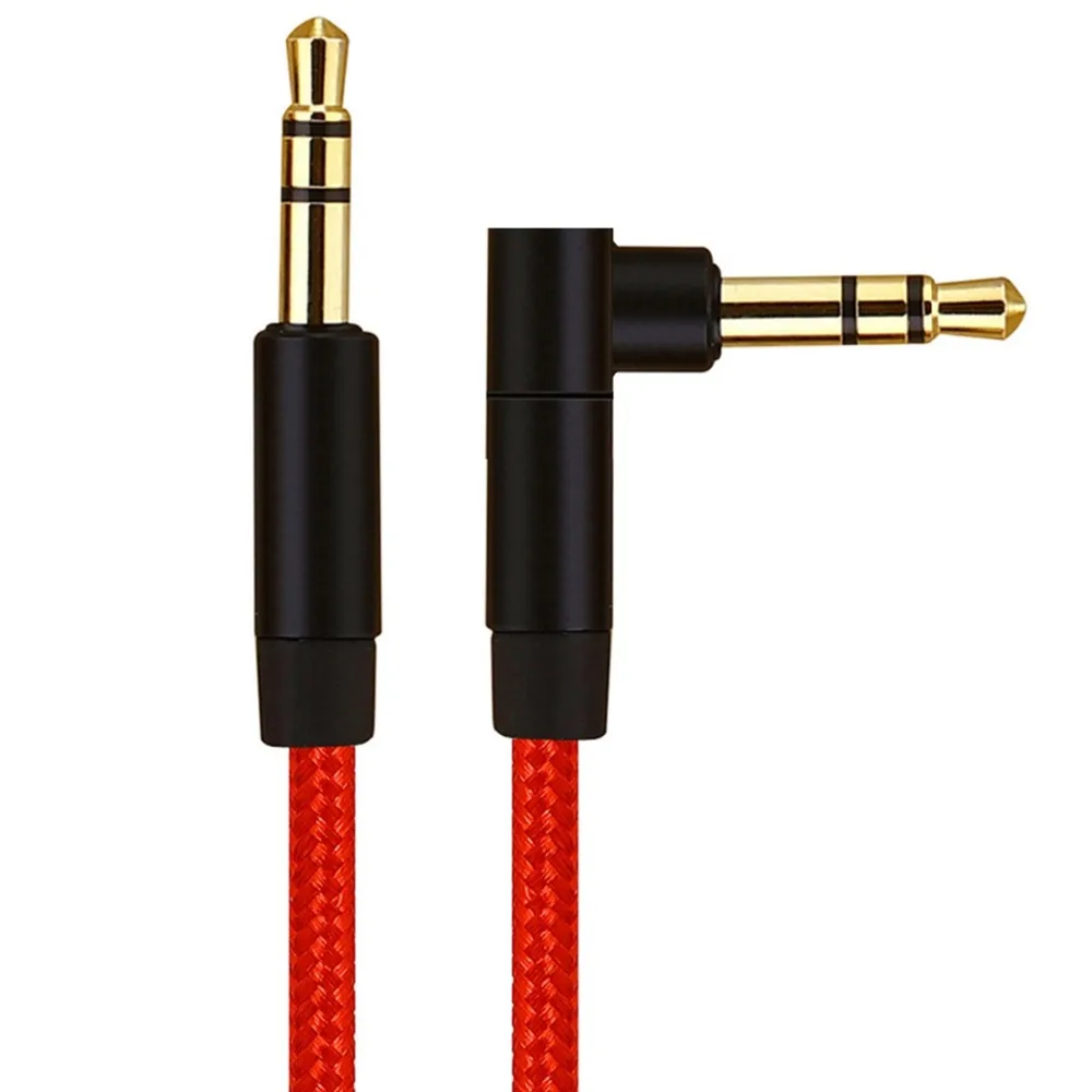 Aux Cable 3.5mm Jack Male to Male 90 Degree Right Angle Stereo Audio Cable for Car MP3 MP4 Headphone Speaker Computer Smartphone
Aux Cable 3.5mm Jack Male to Male 90 Degree Right Angle Stereo Audio Cable for Car MP3 MP4 Headphone Speaker Computer Smartphone