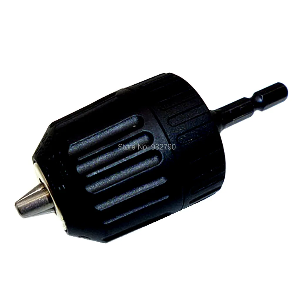 Screwdriver To Drill Converter Keyless 3/8" Thread 24 UNF Chuck Quick Change Hex Shank Adapter 0.8mm to 10mm Capacity Chuck
Screwdriver To Drill Converter Keyless 3/8" Thread 24 UNF Chuck Quick Change Hex Shank Adapter 0.8mm to 10mm Capacity Chuck