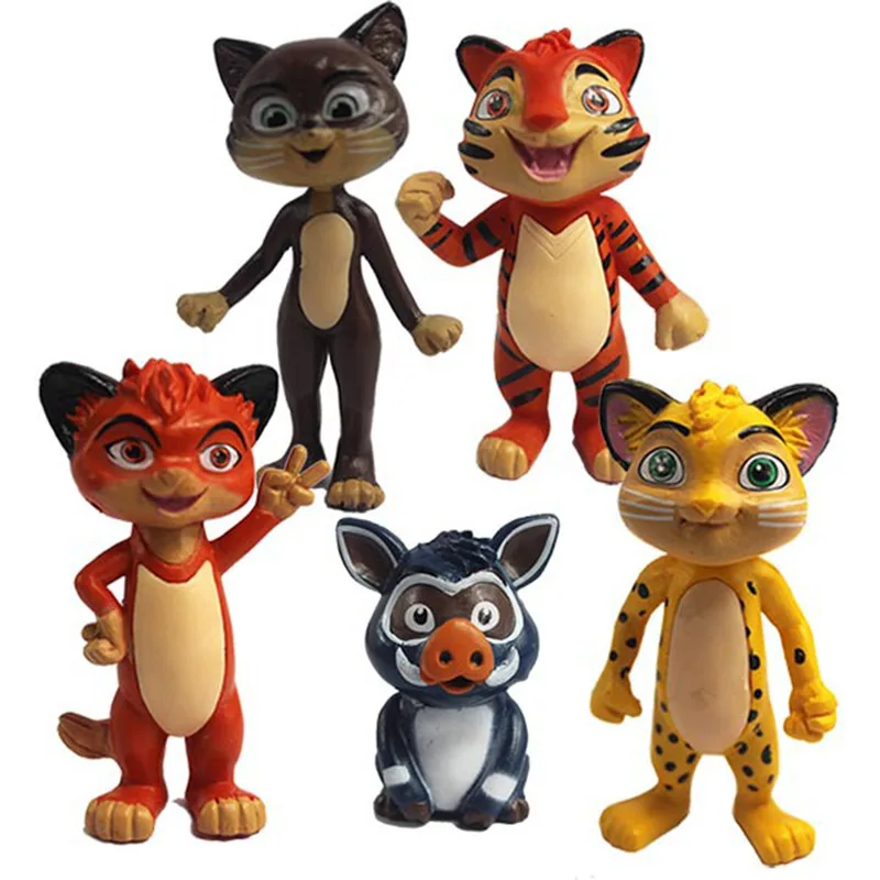 Russian Anime Figurines Leo & Tig Nendoroid Juguetes 8cm PVC Model Tiger Leopard Brothers Action & Toy Figures
Russian Anime Figurines Leo & Tig Nendoroid Juguetes 8cm PVC Model Tiger Leopard Brothers Action & Toy Figures
