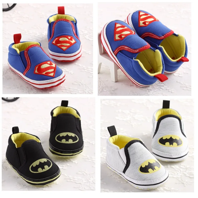 New Newborn Baby Boys Infant Toddler First Walkers Prewalkers Shoes Fashion Kids Super Man Bat Man Soft Sole Anti-slip Shoes
New Newborn Baby Boys Infant Toddler First Walkers Prewalkers Shoes Fashion Kids Super Man Bat Man Soft Sole Anti-slip Shoes
