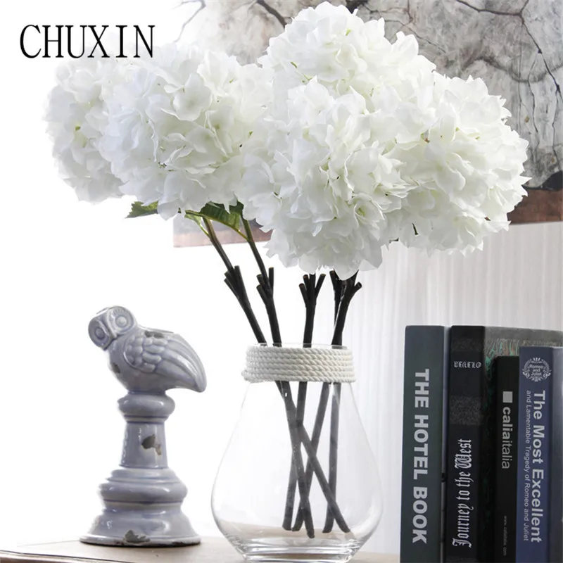 High Quality 63cm Hydrangea Artificial Flowers Wedding Decoration Home bedroom Table Decor Wedding Bride holding bouquet 1pc
High Quality 63cm Hydrangea Artificial Flowers Wedding Decoration Home bedroom Table Decor Wedding Bride holding bouquet 1pc