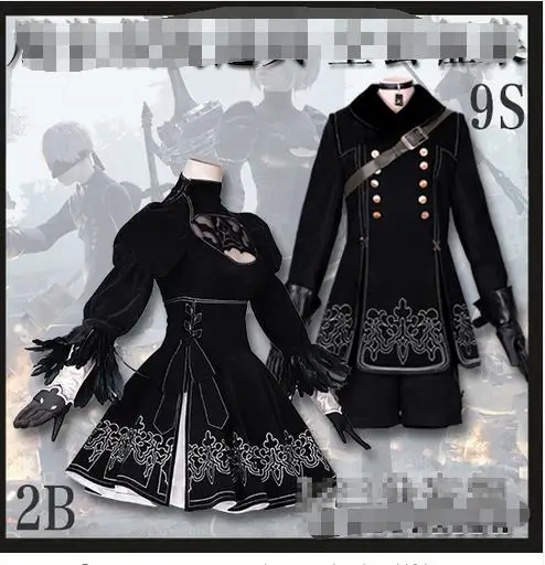 2018 hot Anime NieR:YoRHa 2B 9S Uniformen Cosplay freies Verschiffen for free shipping new
2018 hot Anime NieR:YoRHa 2B 9S Uniformen Cosplay freies Verschiffen for free shipping new