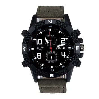 Military Clock Men's Retro Leather Strap Quartz Wrist Watch Men Luxury Brand Large Dial Business Watches Relogio Masculino #YL5
Military Clock Men's Retro Leather Strap Quartz Wrist Watch Men Luxury Brand Large Dial Business Watches Relogio Masculino #YL5
