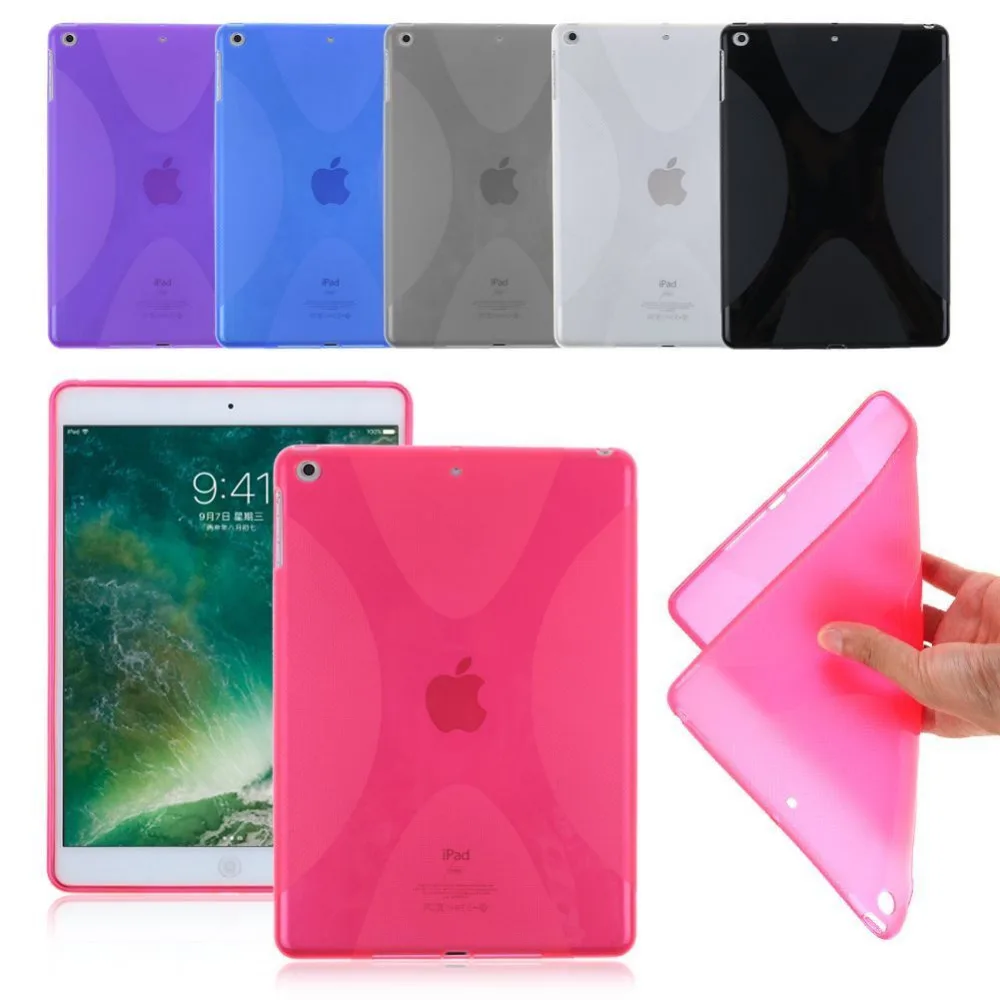 New Anti-skid Matte X Line Soft Silicone Rubber TPU Gel Skin Cover Protector Case For Apple iPad 9.7 2018 2017 Generation Tablet
New Anti-skid Matte X Line Soft Silicone Rubber TPU Gel Skin Cover Protector Case For Apple iPad 9.7 2018 2017 Generation Tablet