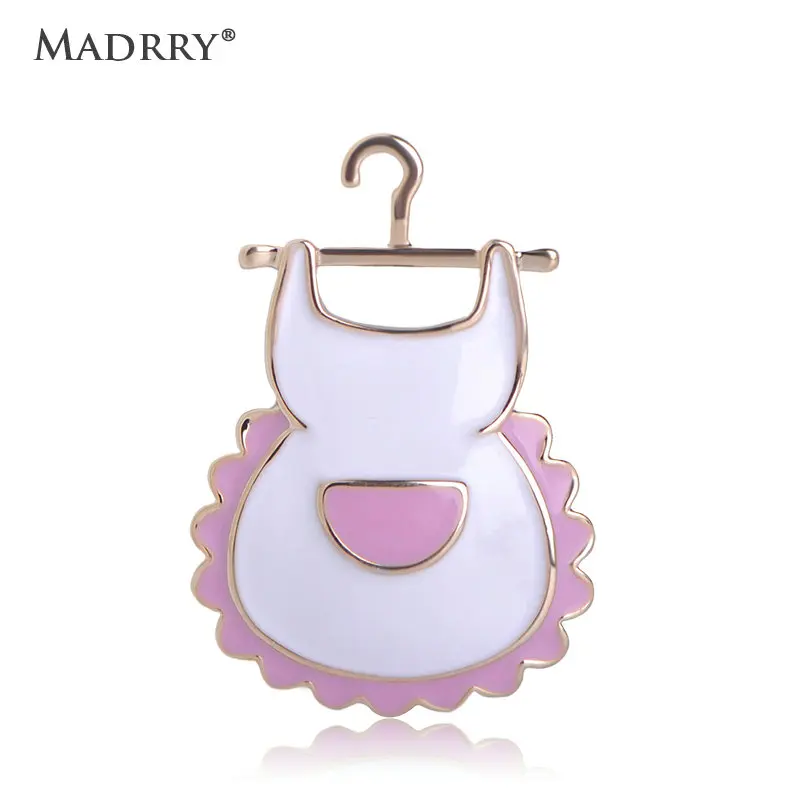 Madrry Kawaii Apron Shape Brooch White and Pink Enamel Brooches For Women Girls Kitchen Routine Clothes Accessories Lapel Pins
Madrry Kawaii Apron Shape Brooch White and Pink Enamel Brooches For Women Girls Kitchen Routine Clothes Accessories Lapel Pins